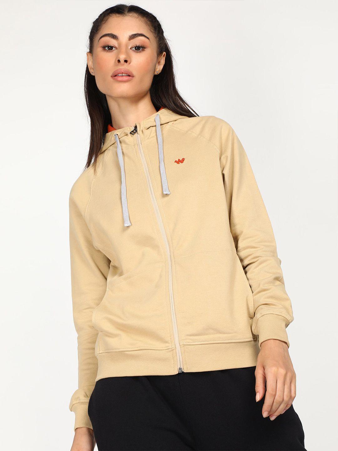 wildcraft detachable hood cotton sweatshirt