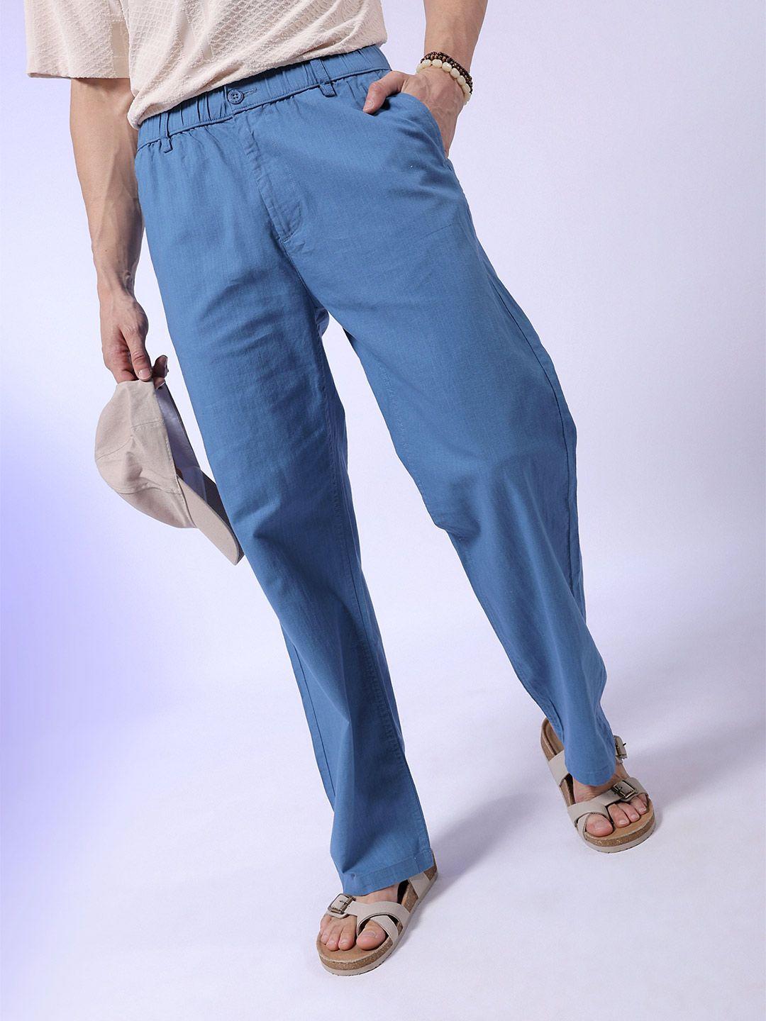 the indian garage co loose fit trousers