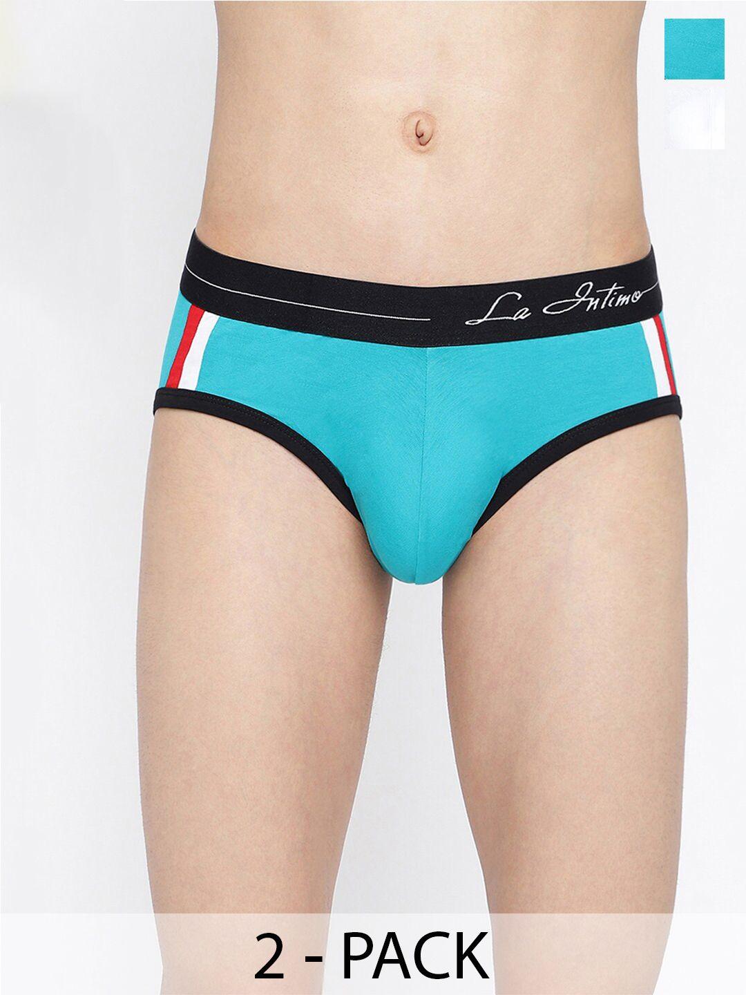 la intimo pack of 3 antimicrobial basic briefs libr030c