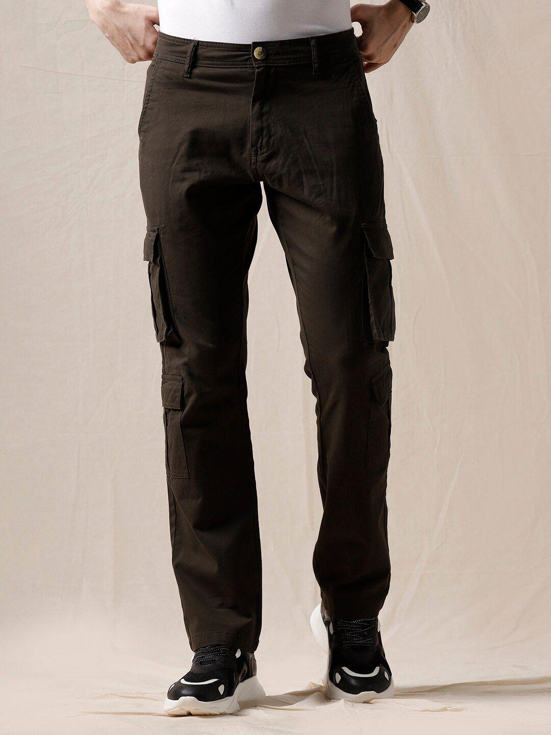 wrogn men straight fit cargo trouser