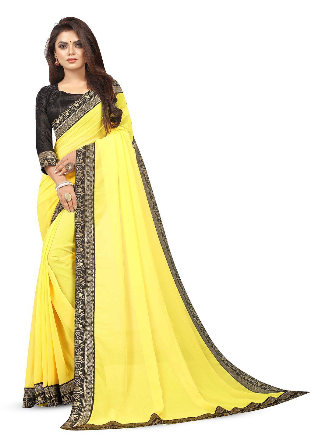 flip the style zari pure chiffon bhagalpuri saree