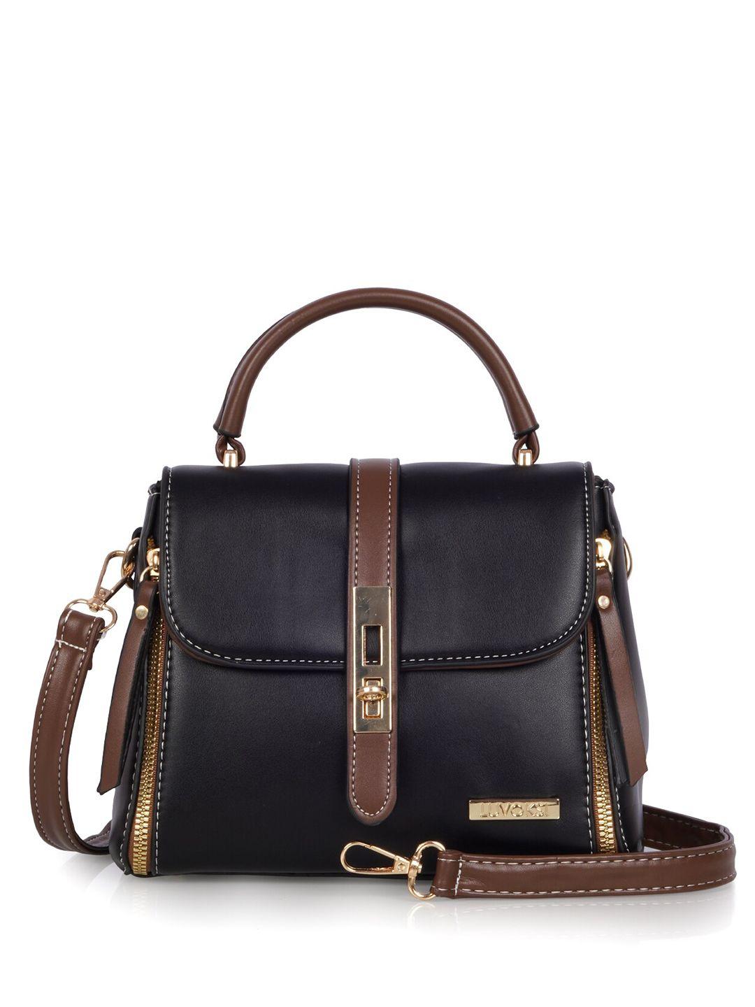 luvoksi structured satchel with tasselled