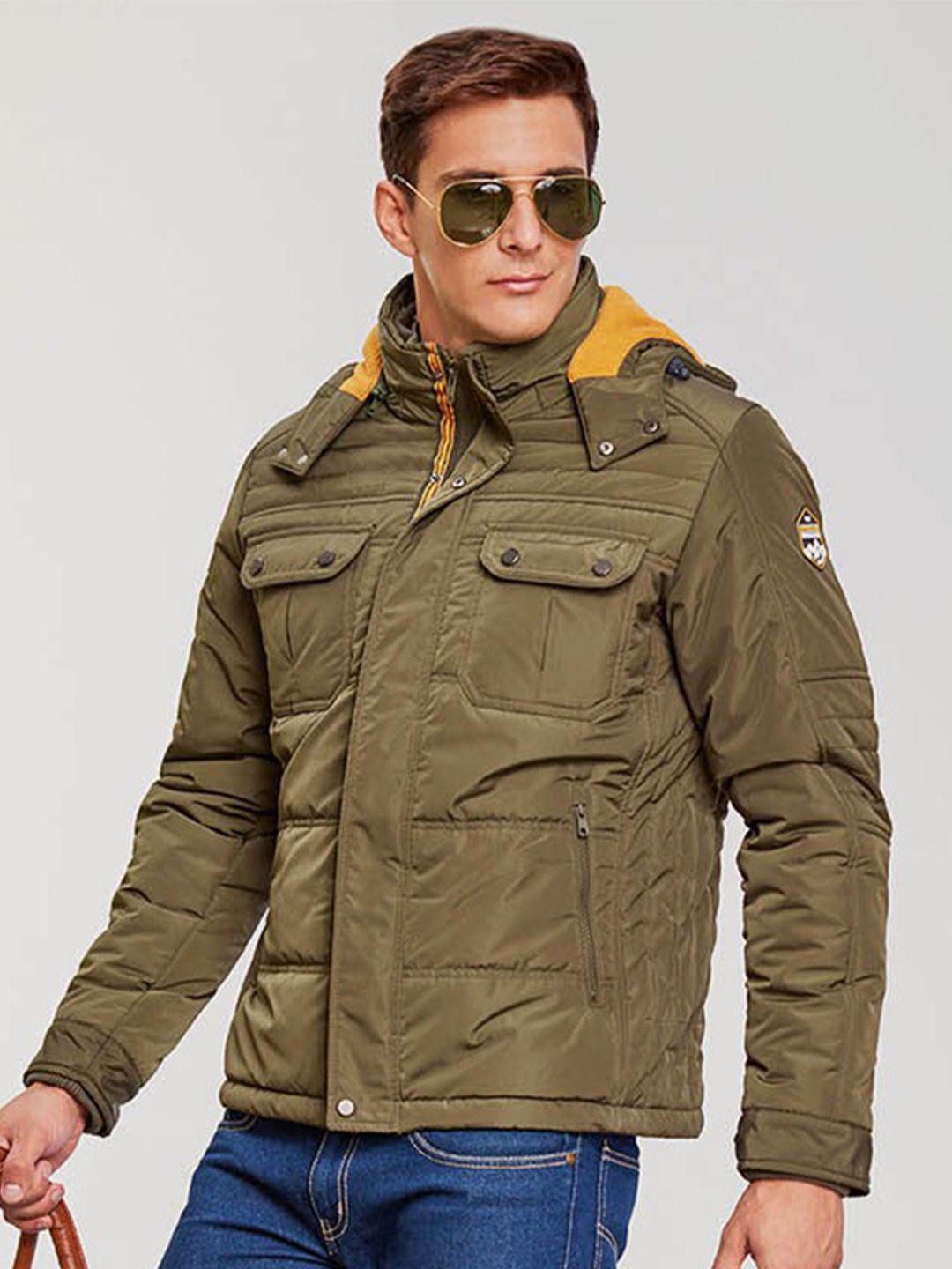 lure urban hooded puffer jacket