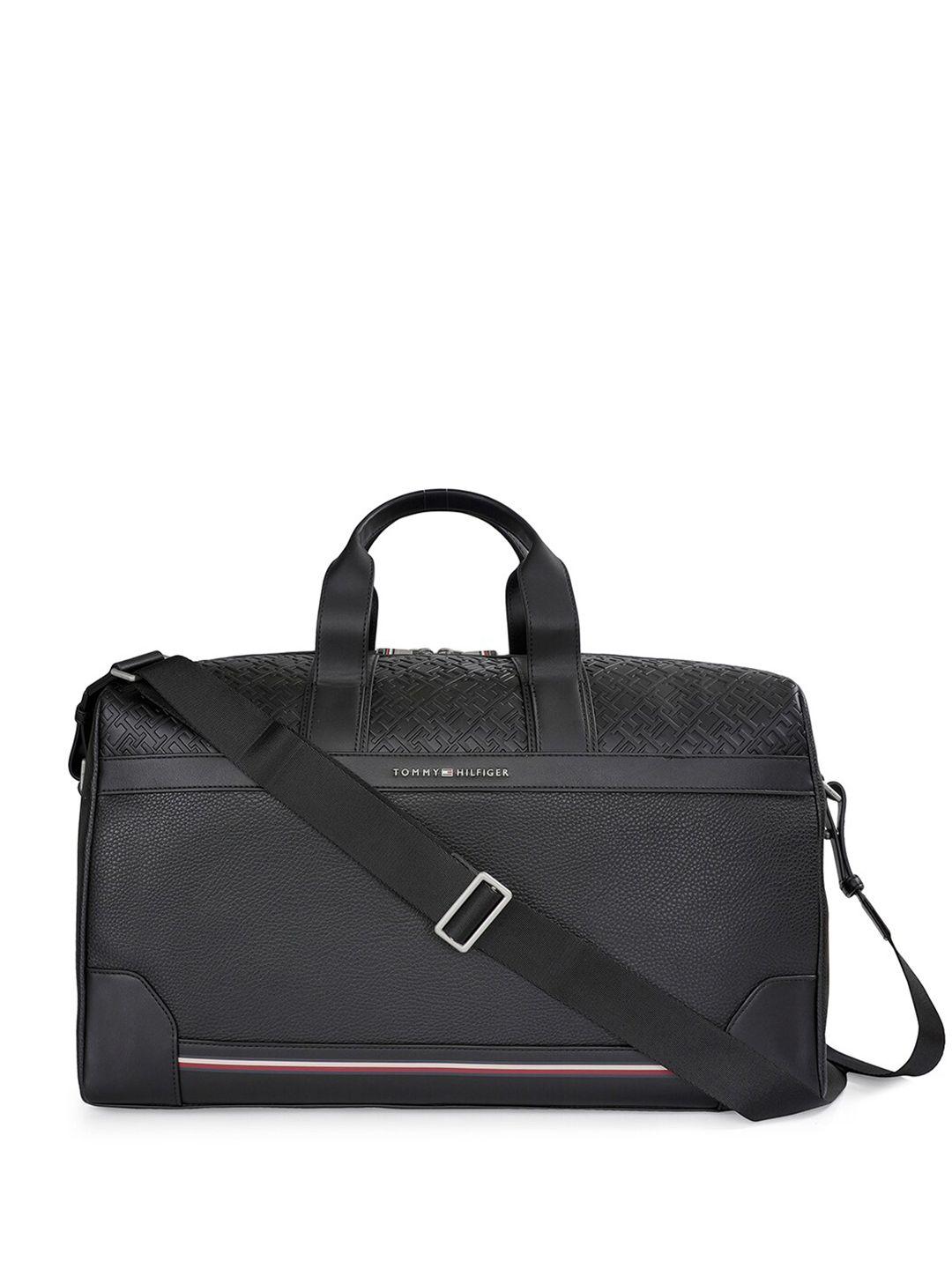 tommy hilfiger textured gym bag duffel