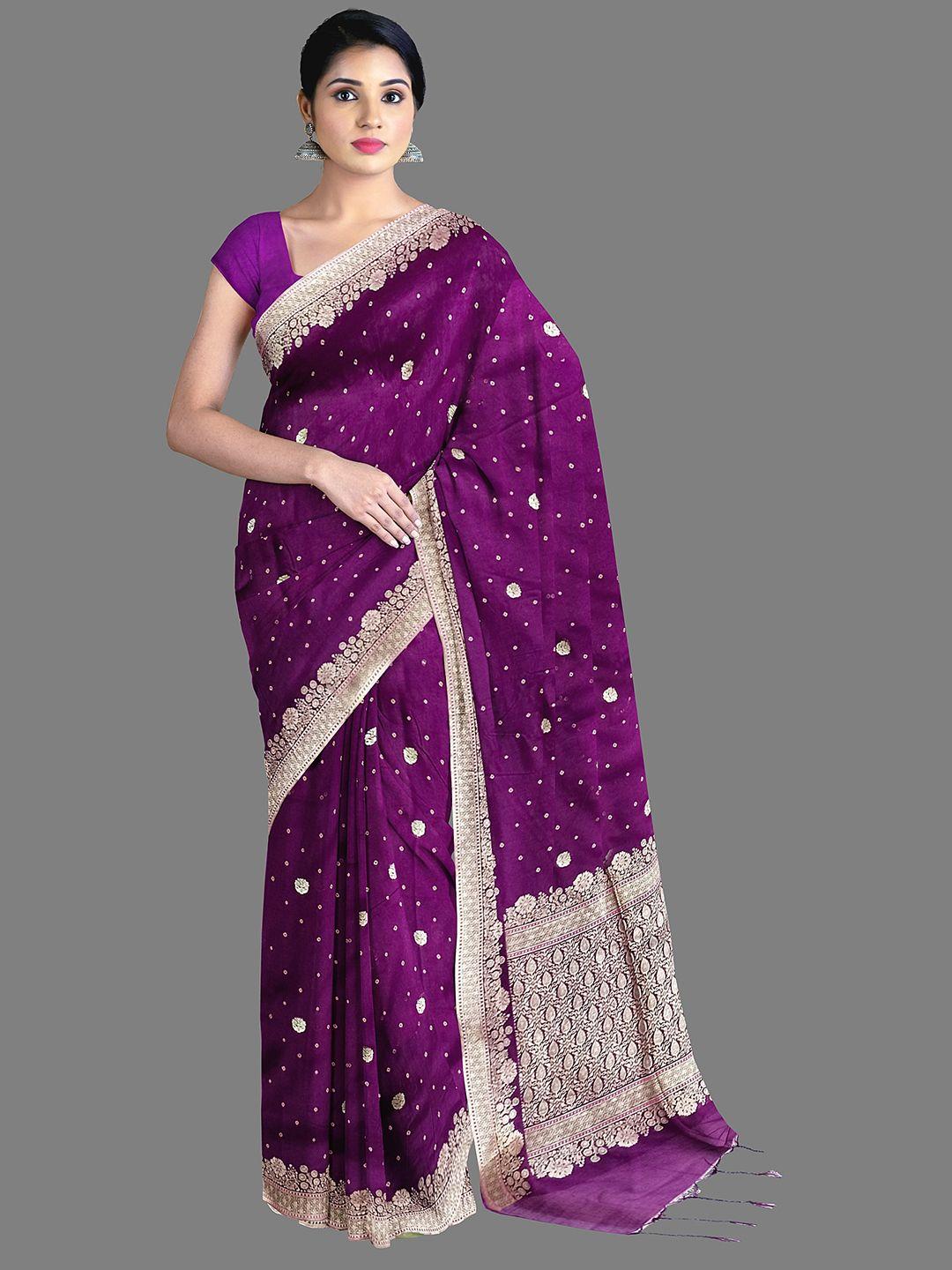 the chennai silks ethnic motifs woven design zari banarasi saree