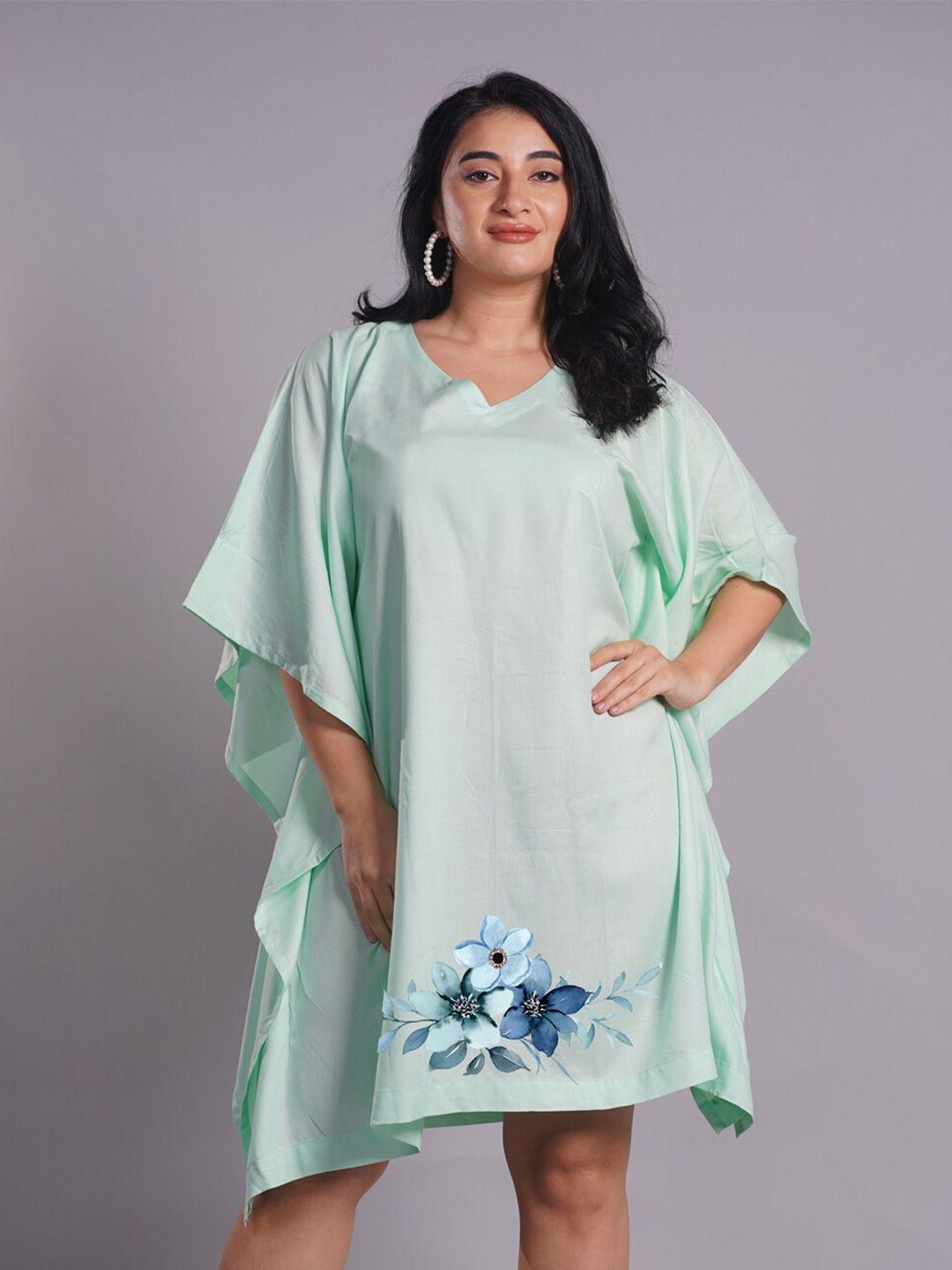 letsdressup printed kaftan dress