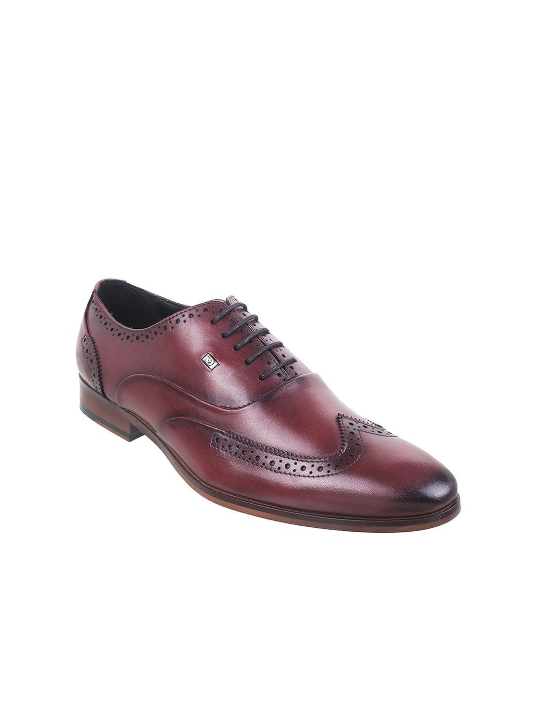 davinchi men leather formal brogues