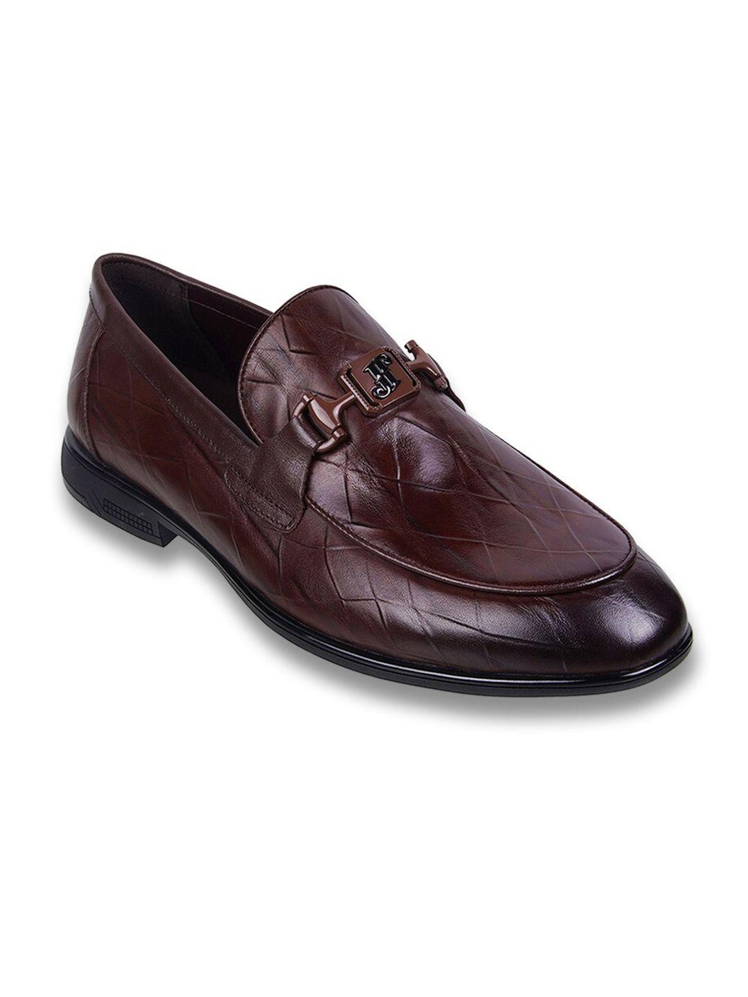 j.fontini men brown formal shoes