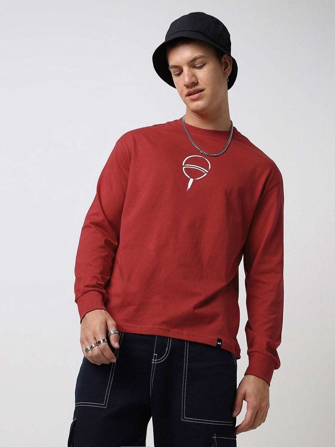 bewakoof oversized pure cotton t-shirt