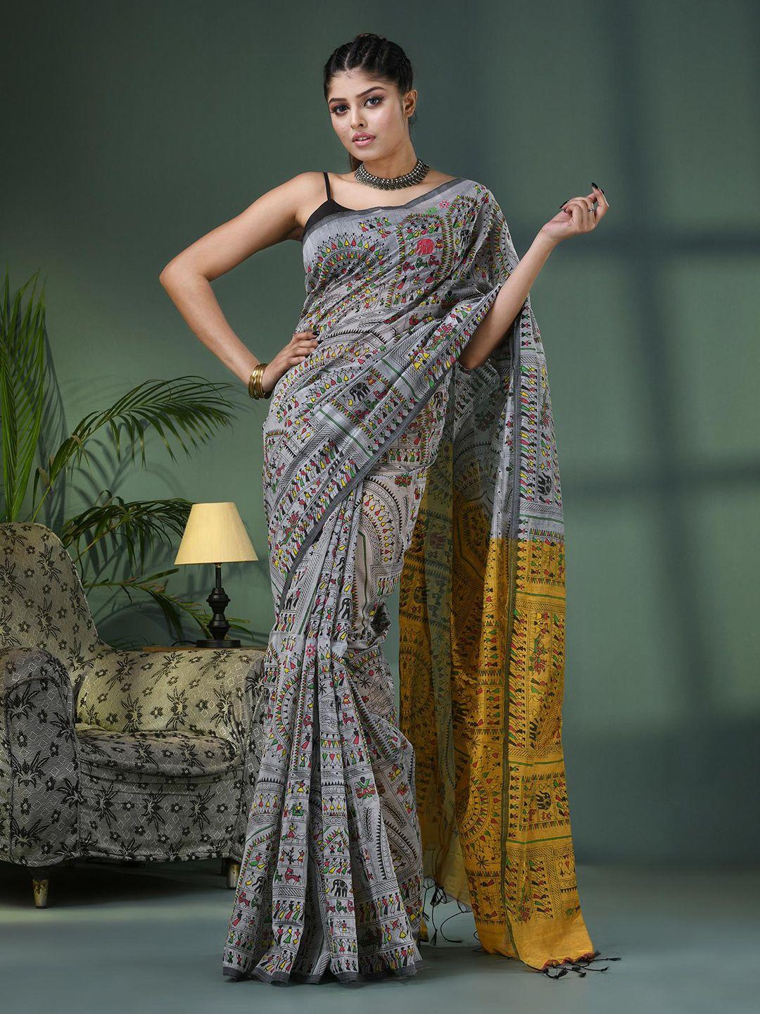 angoshobha ethnic motifs saree