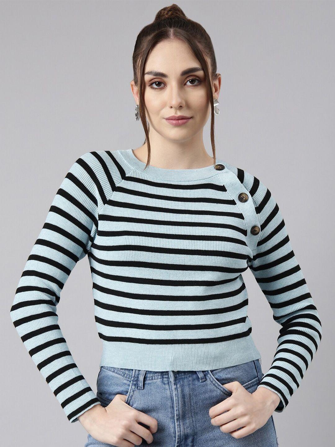 showoff horizontal stripes top