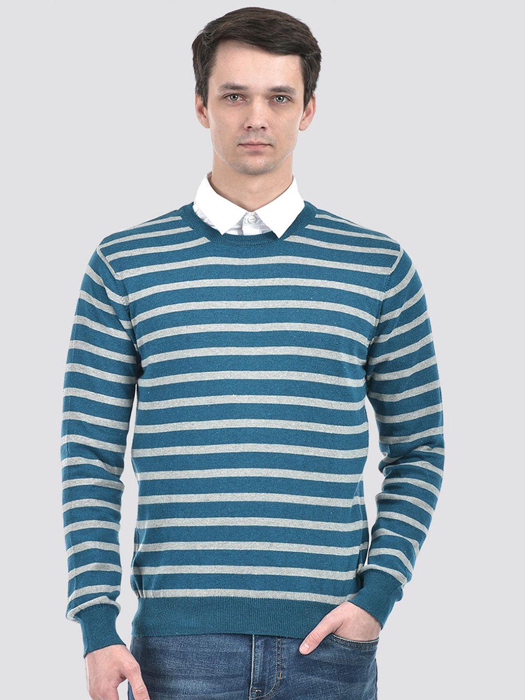 portobello striped pullover cotton sweater