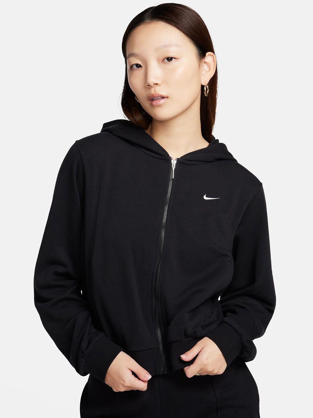 nike women hooded zip-up jackets