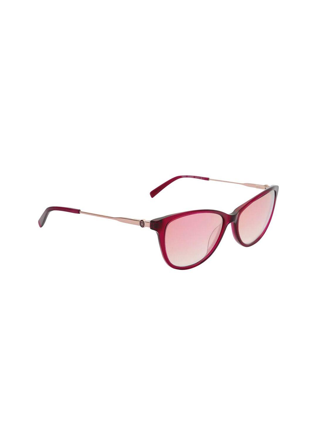 tommy hilfiger women cateye sunglasses with uv protected lens