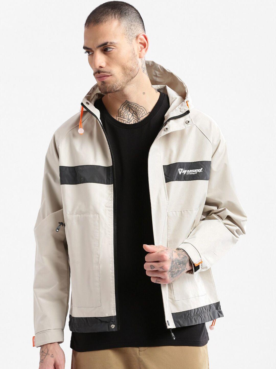 showoff hooded windcheater oversized tailored jacket