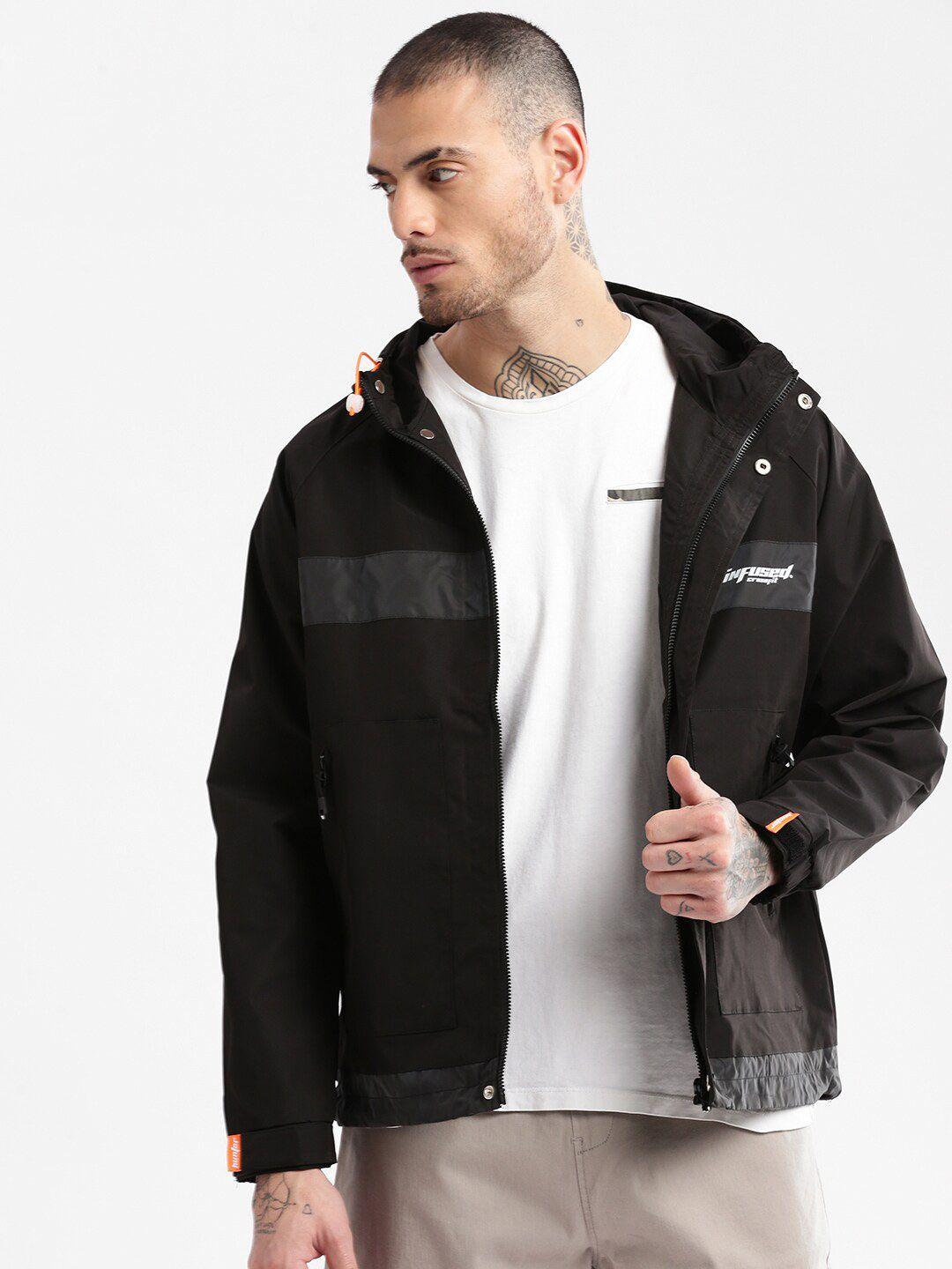 showoff hooded windcheater oversized tailored jacket