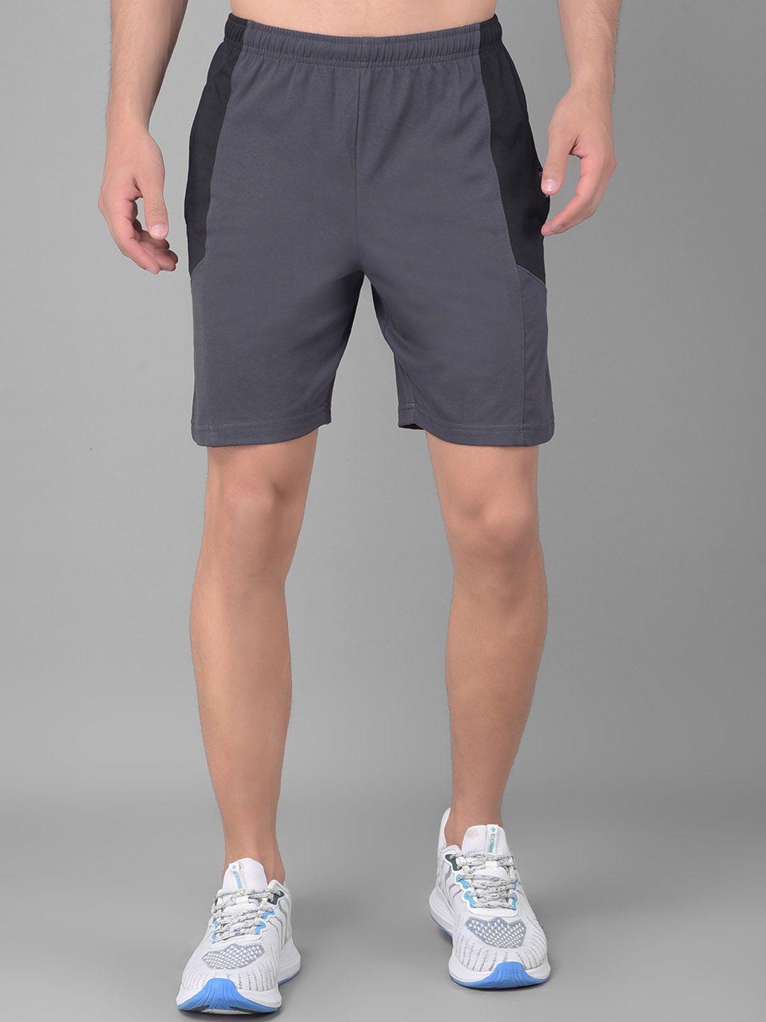 dollar men mid rise cotton sports shorts