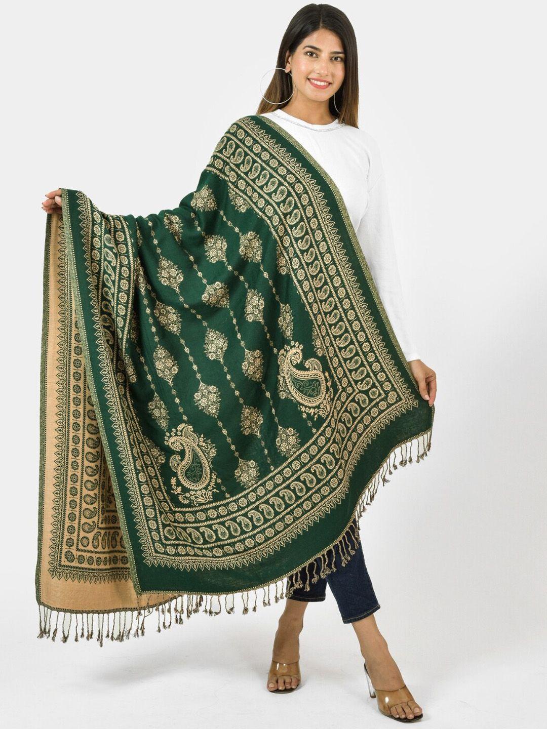 baisa unisex floral woven design shawl