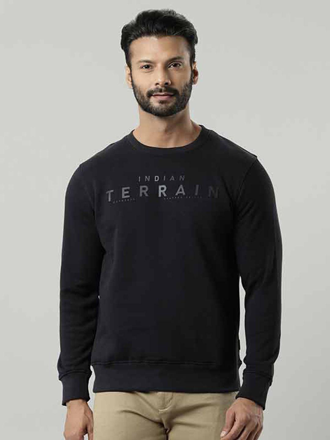 indian terrain men printed sweatshirt