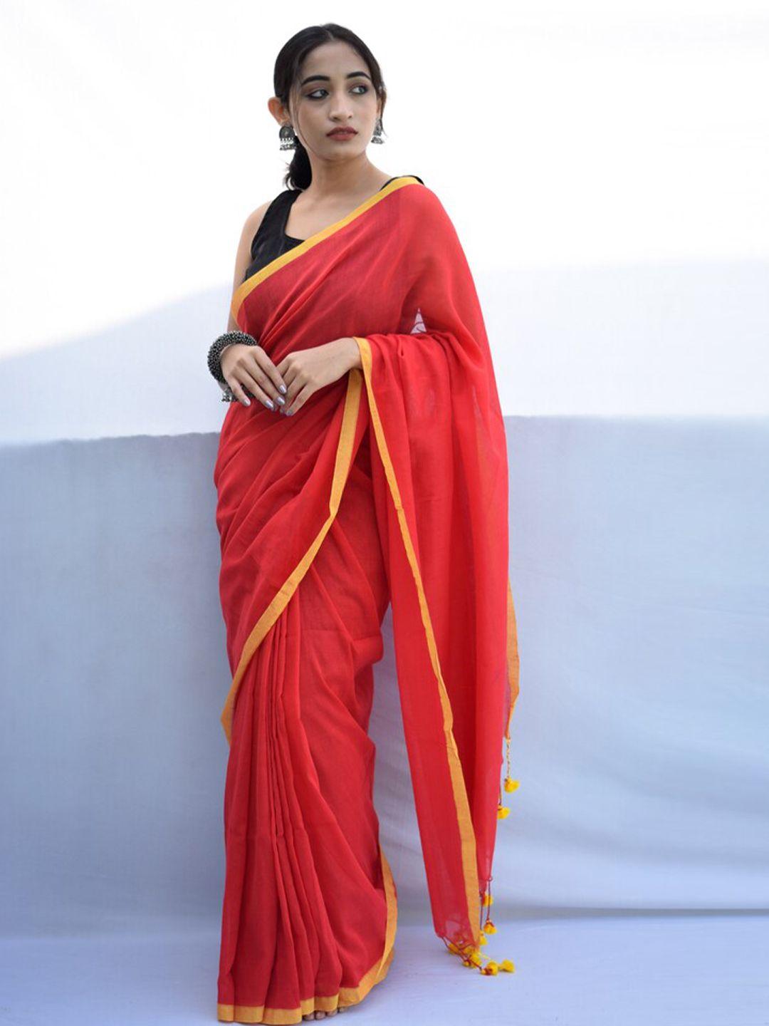 roddur pure cotton saree