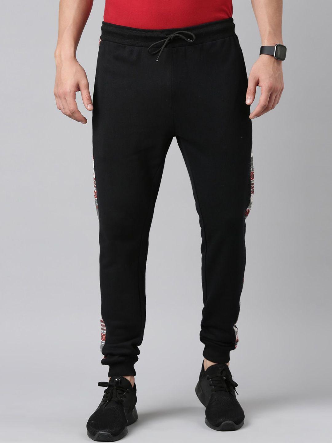 madsto men mid-rise sports joggers