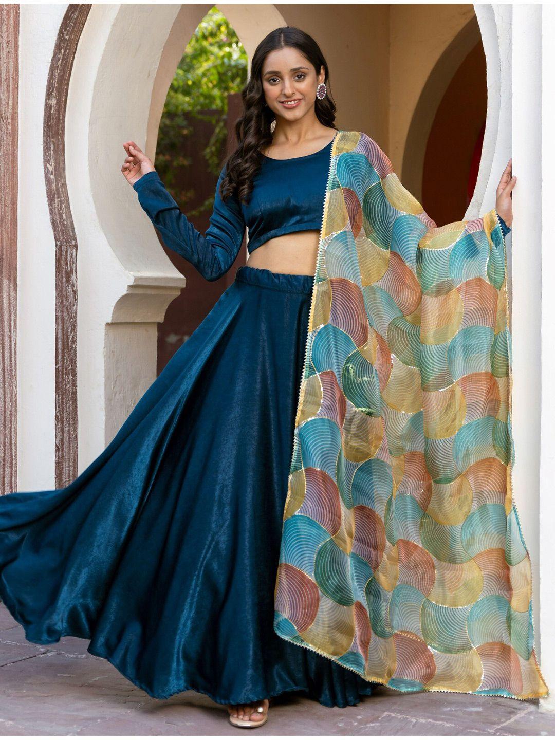 vinya ready to wear lehenga & blouse with dupatta