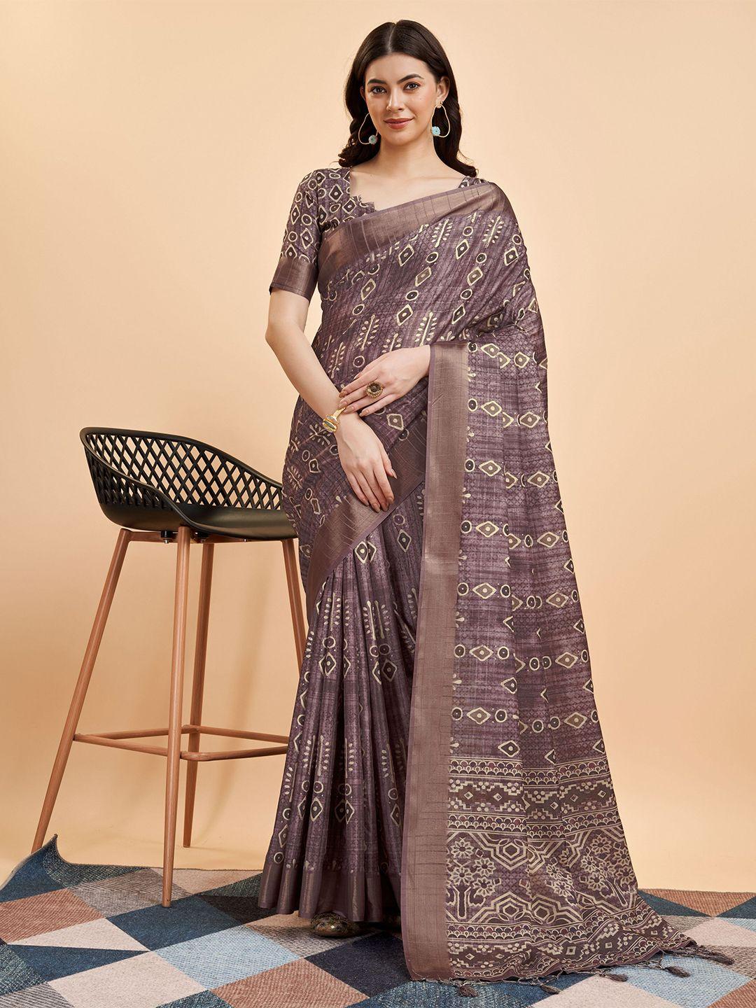 mitera batik zari pure silk saree