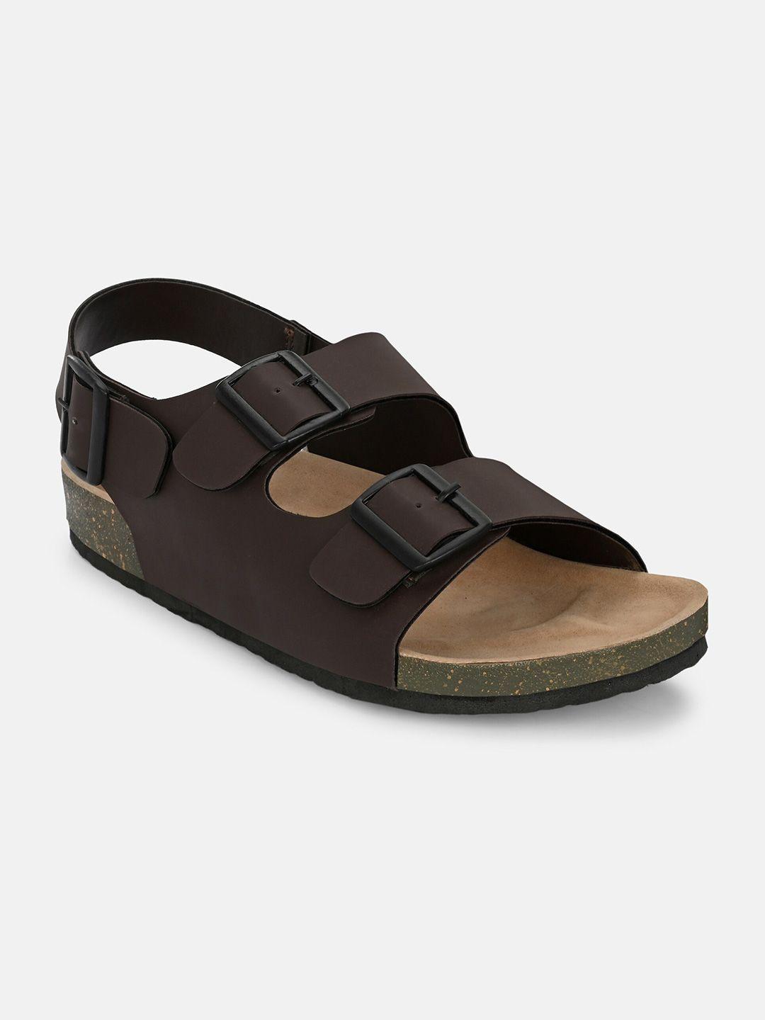 big fox men buckle detailed comfort sandals