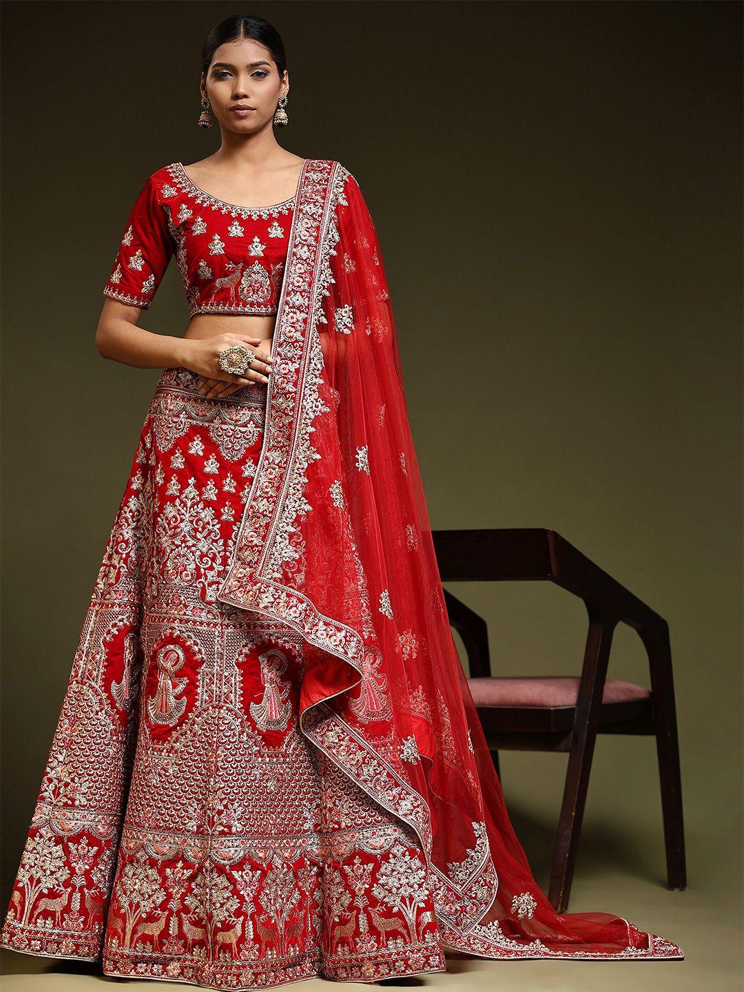 phenav embellished ready to wear lehenga & blouse with dupatta