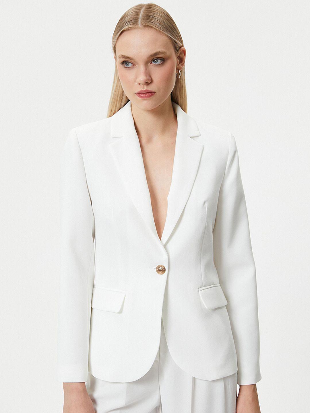 koton women longline tailored jacket