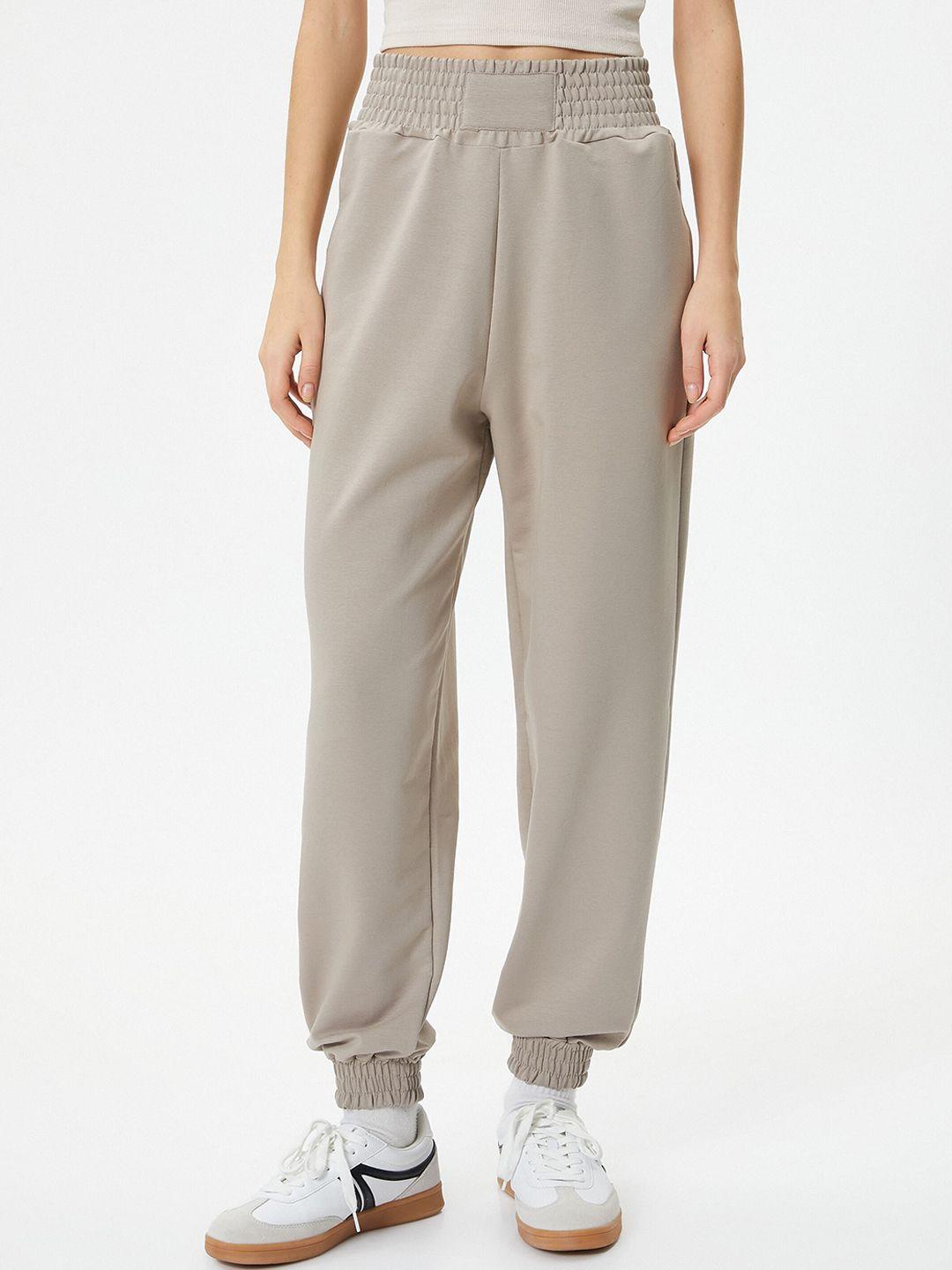 koton women mid-rise joggers