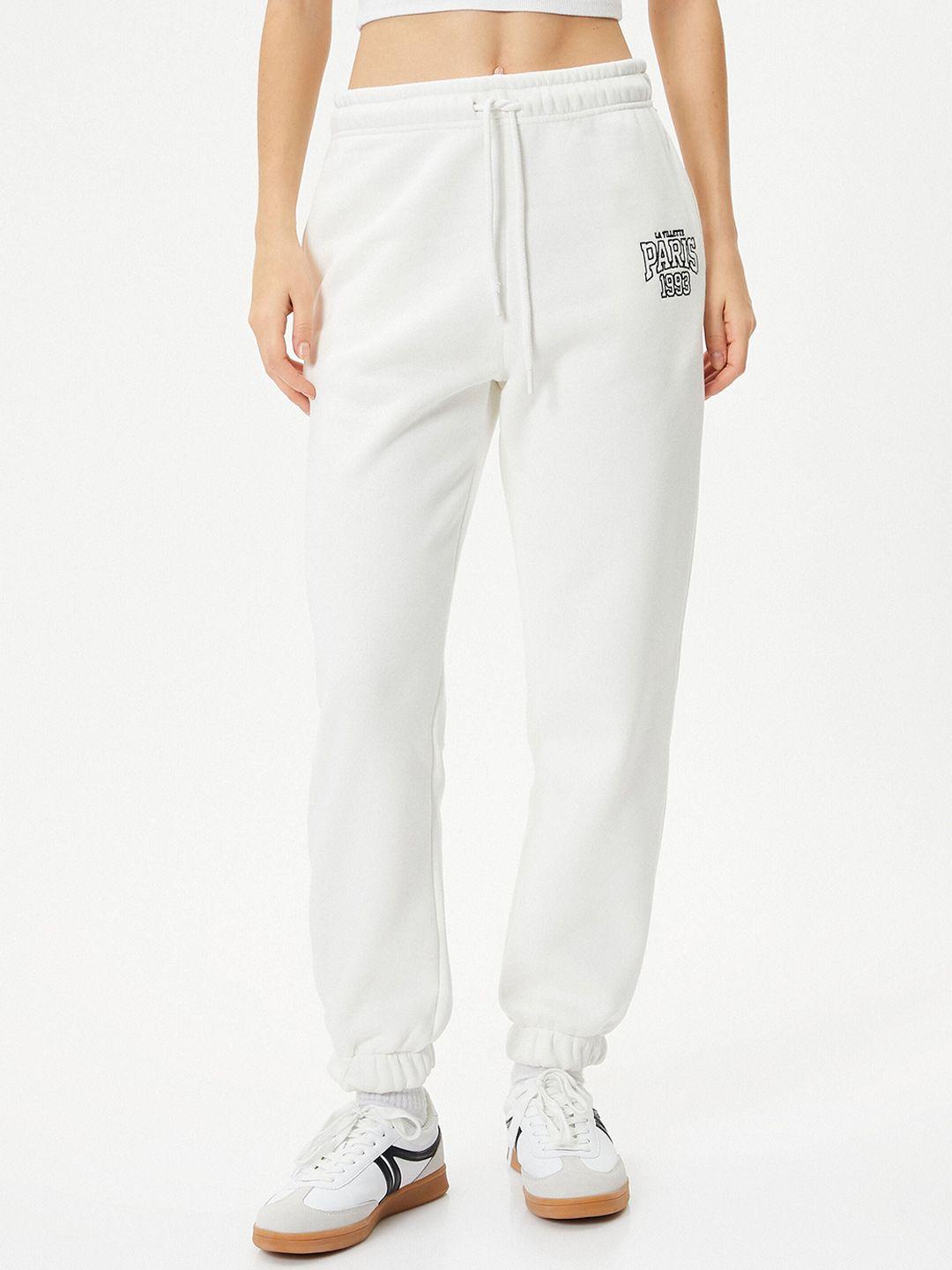 koton women mid-rise joggers