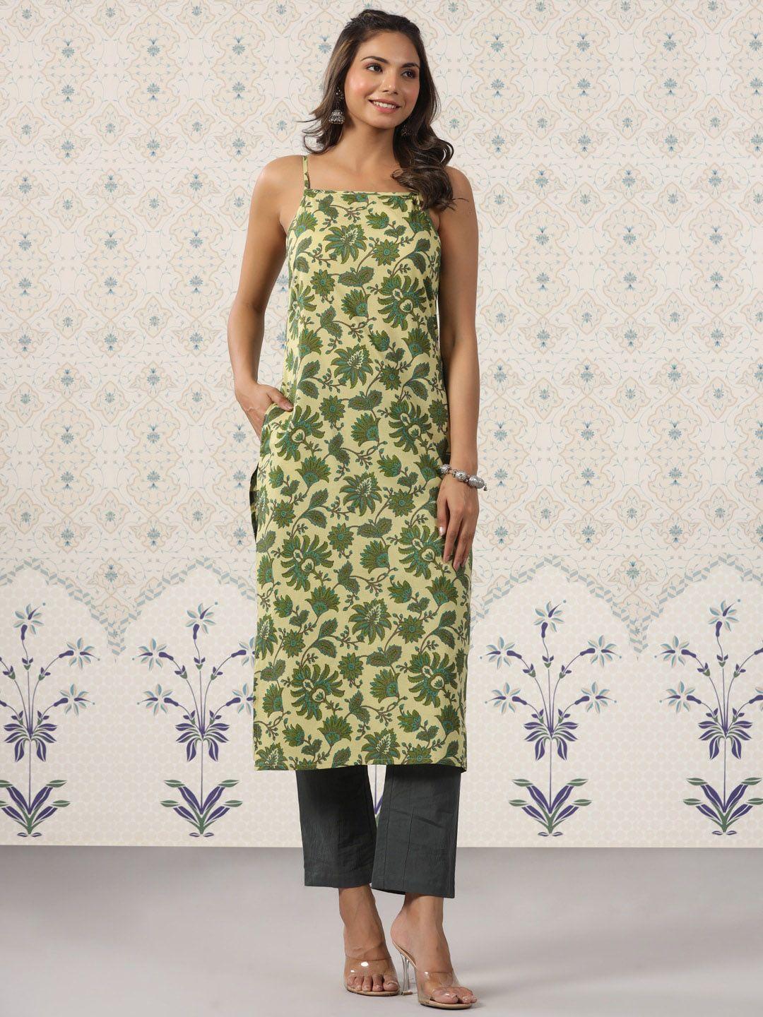 ode by house of pataudi women floral printed kurta