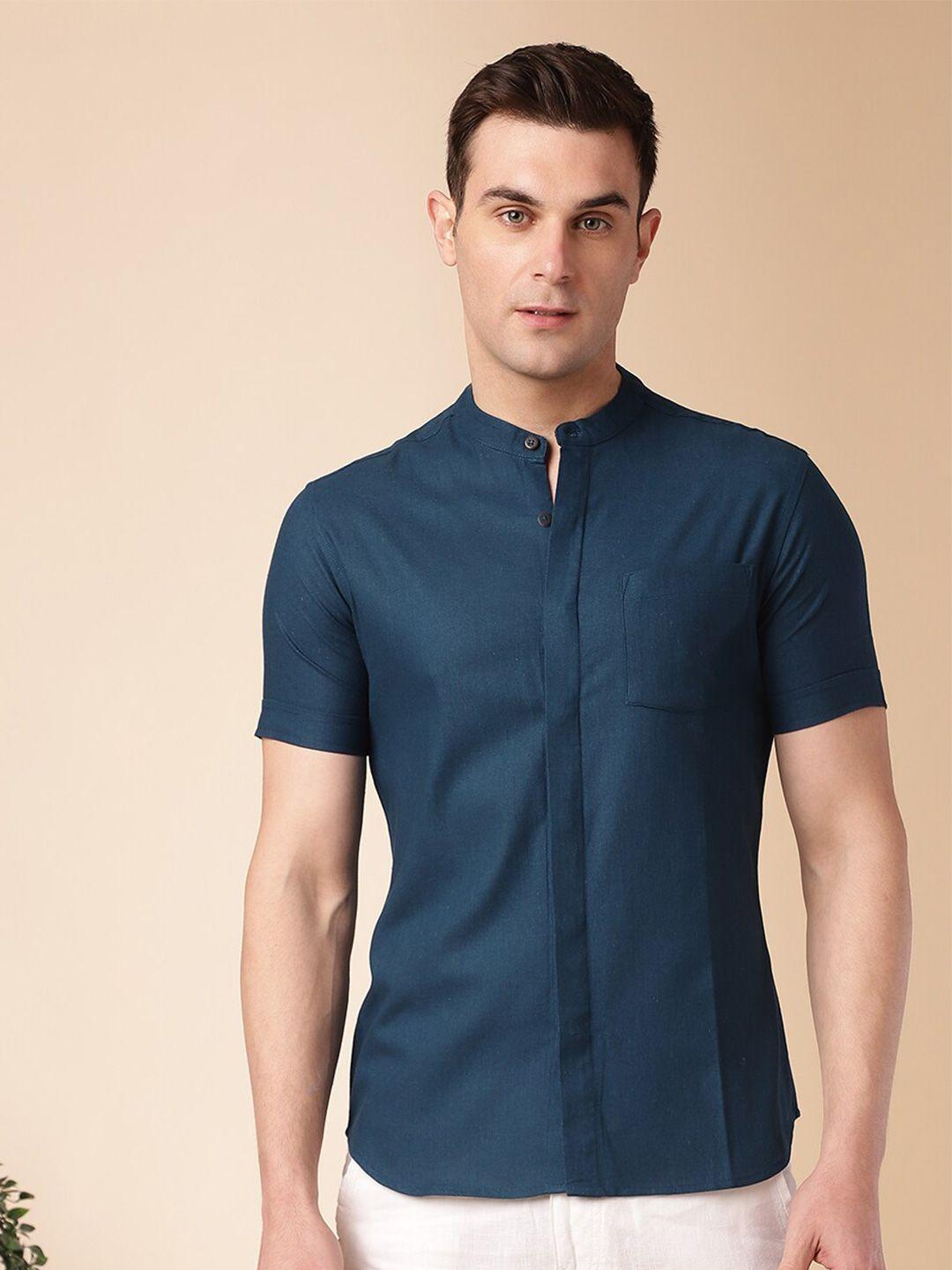 anouk men opaque casual shirt