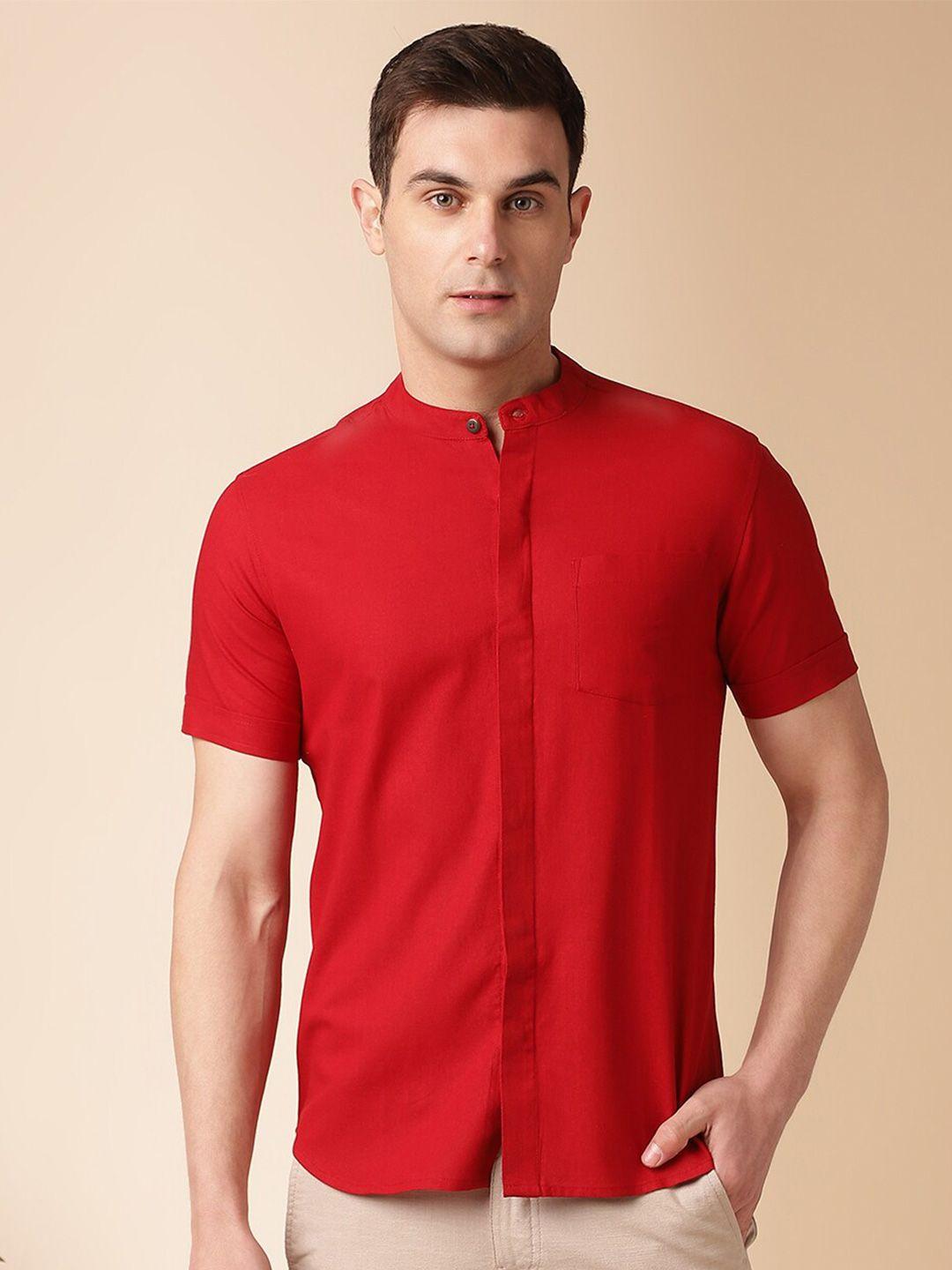 anouk men opaque casual shirt