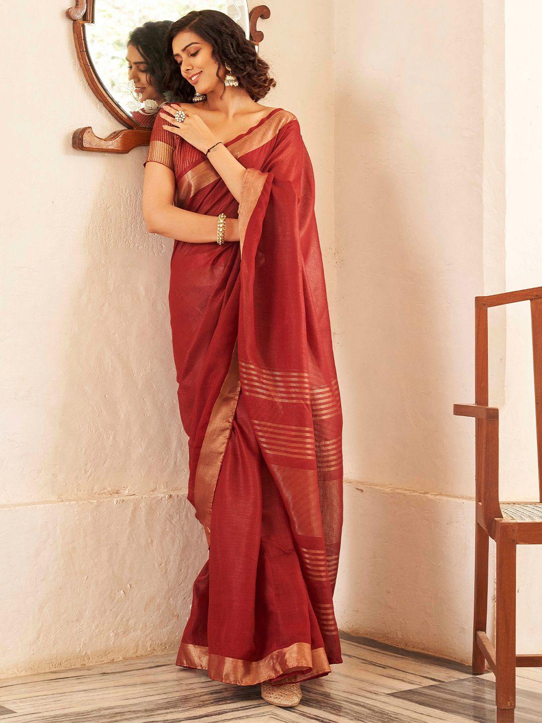 tikhi imli zari saree