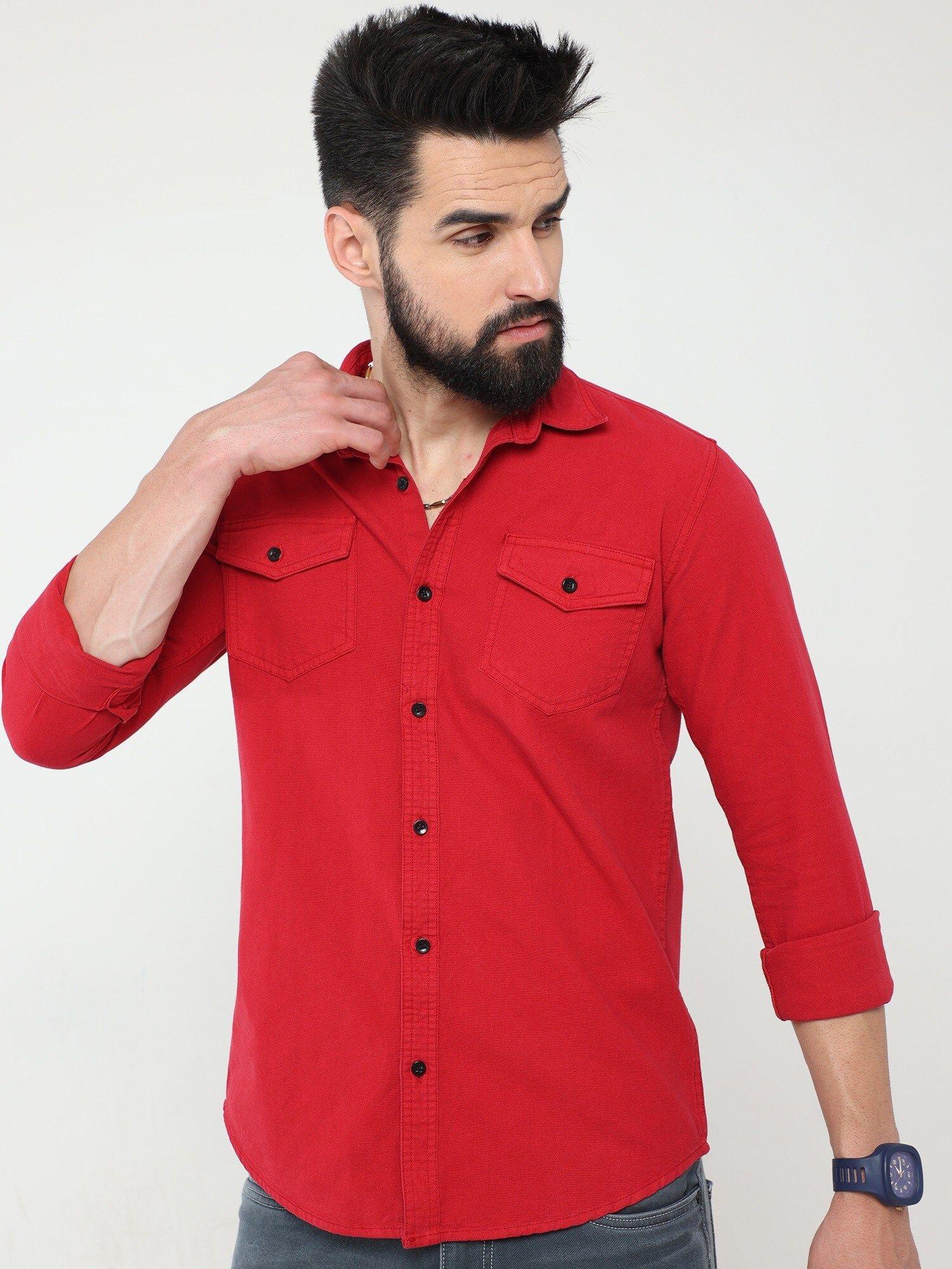 reslag men opaque casual shirt