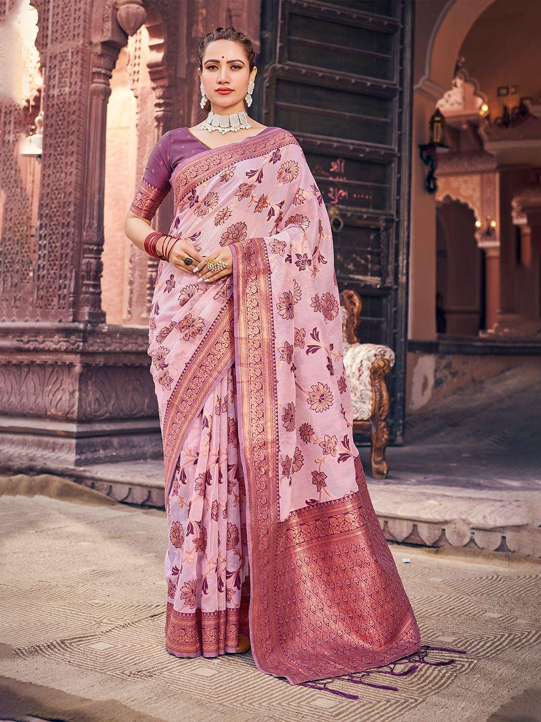 swornof woven design zari saree