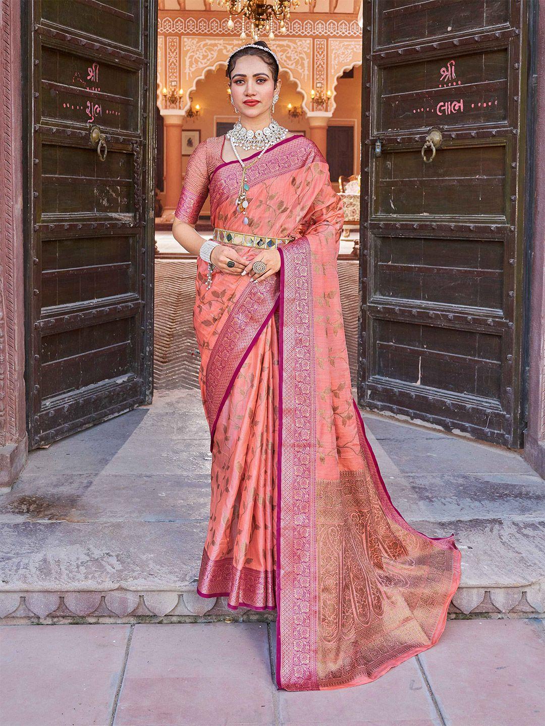 swornof woven design zari saree