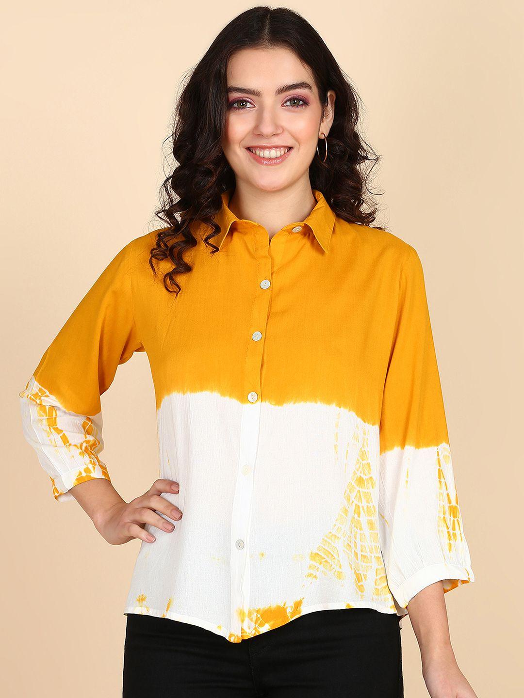 maaesa women relaxed opaque casual shirt