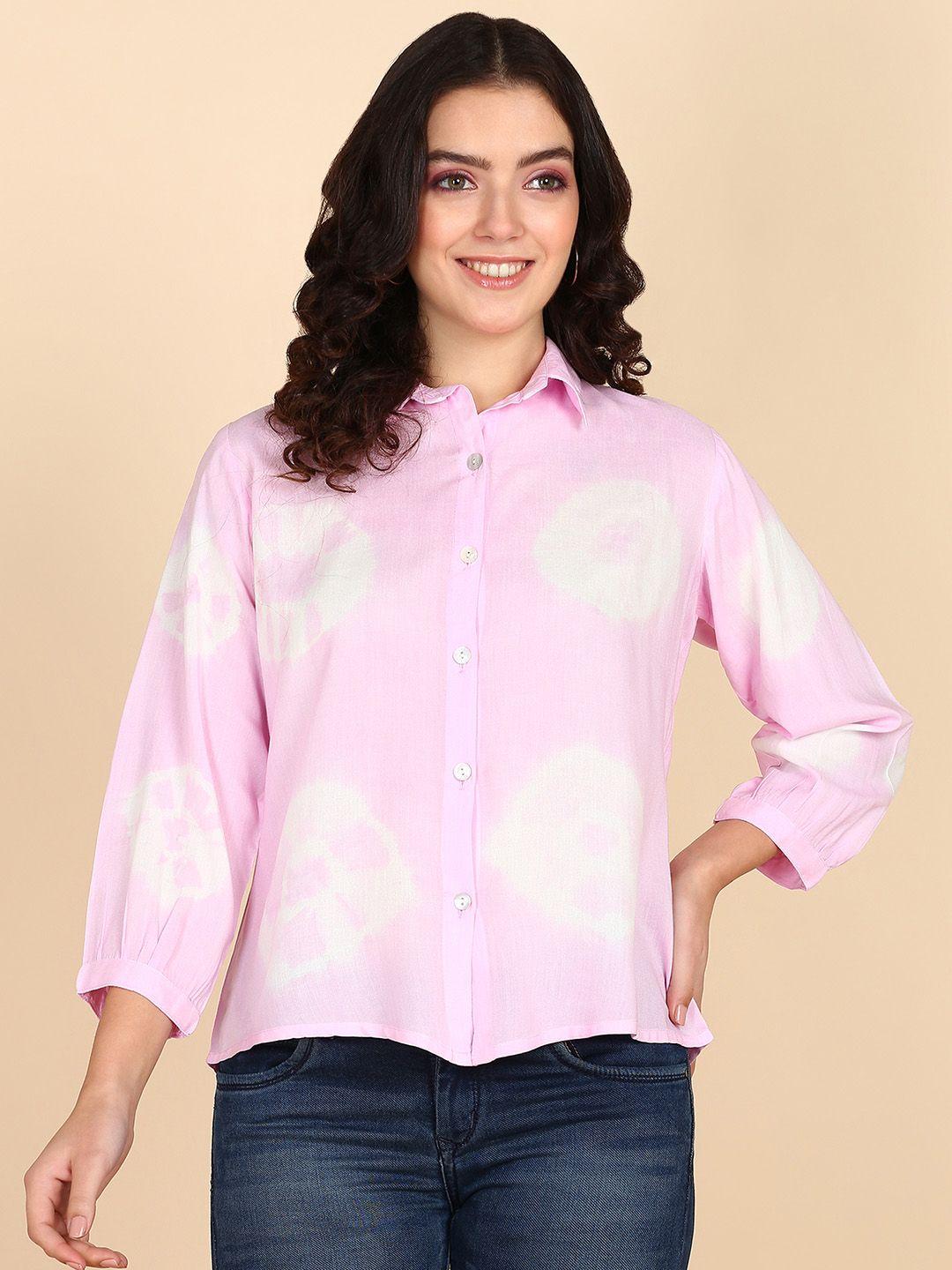 maaesa women relaxed opaque casual shirt