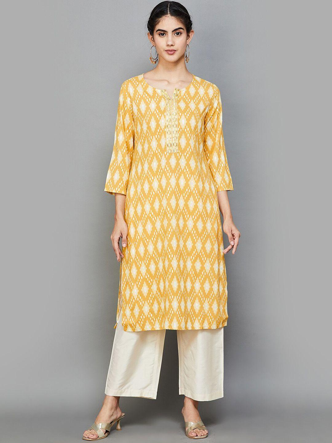 melange by lifestyle women kurta