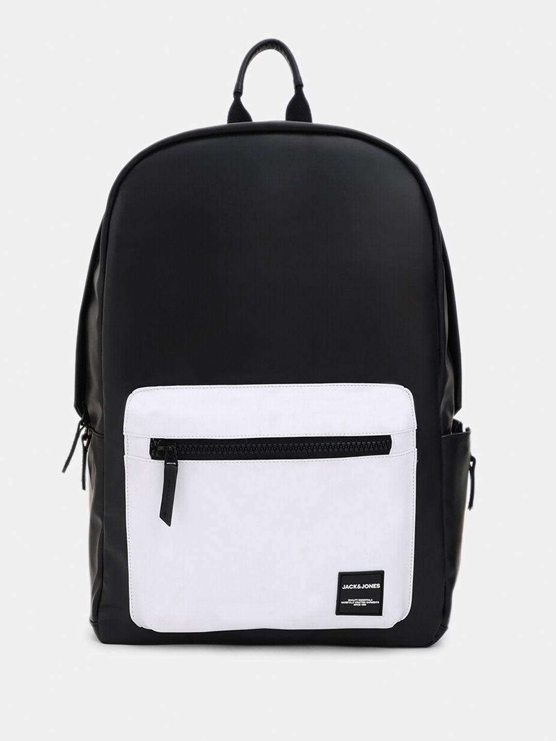 jack & jones men colourblocked backpack