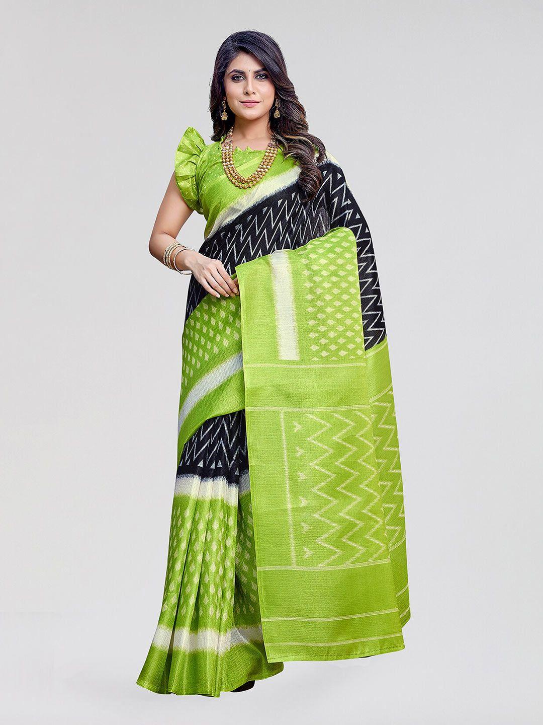 yashika geometric printed saree