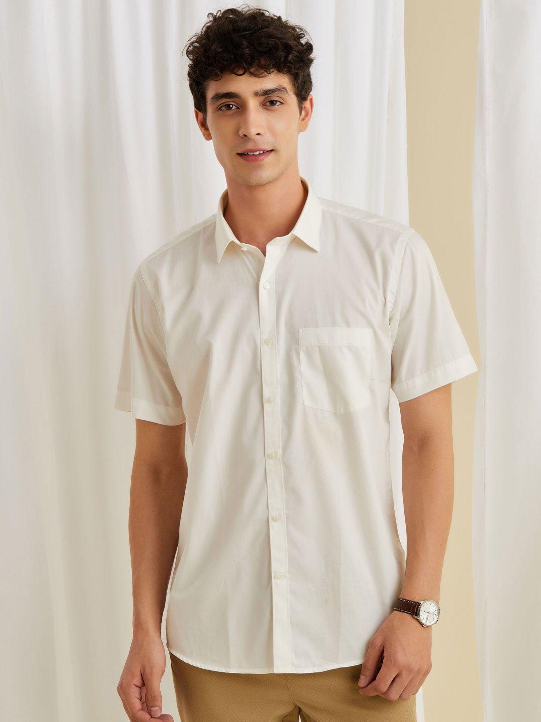 stori opaque cotton casual shirt