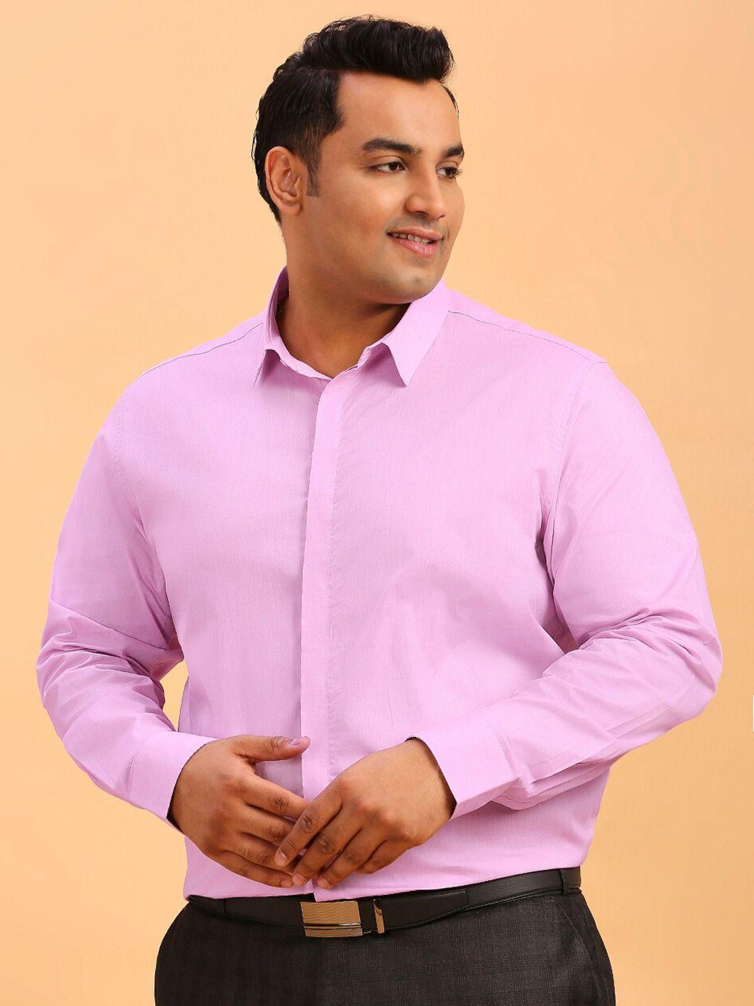 sztori classic long sleeves regular fit cotton opaque formal shirt