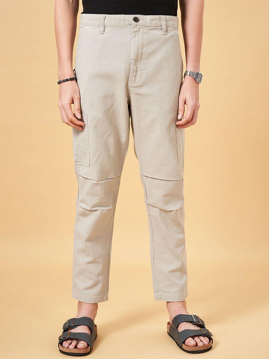 7 alt by pantaloons men cotton trousers