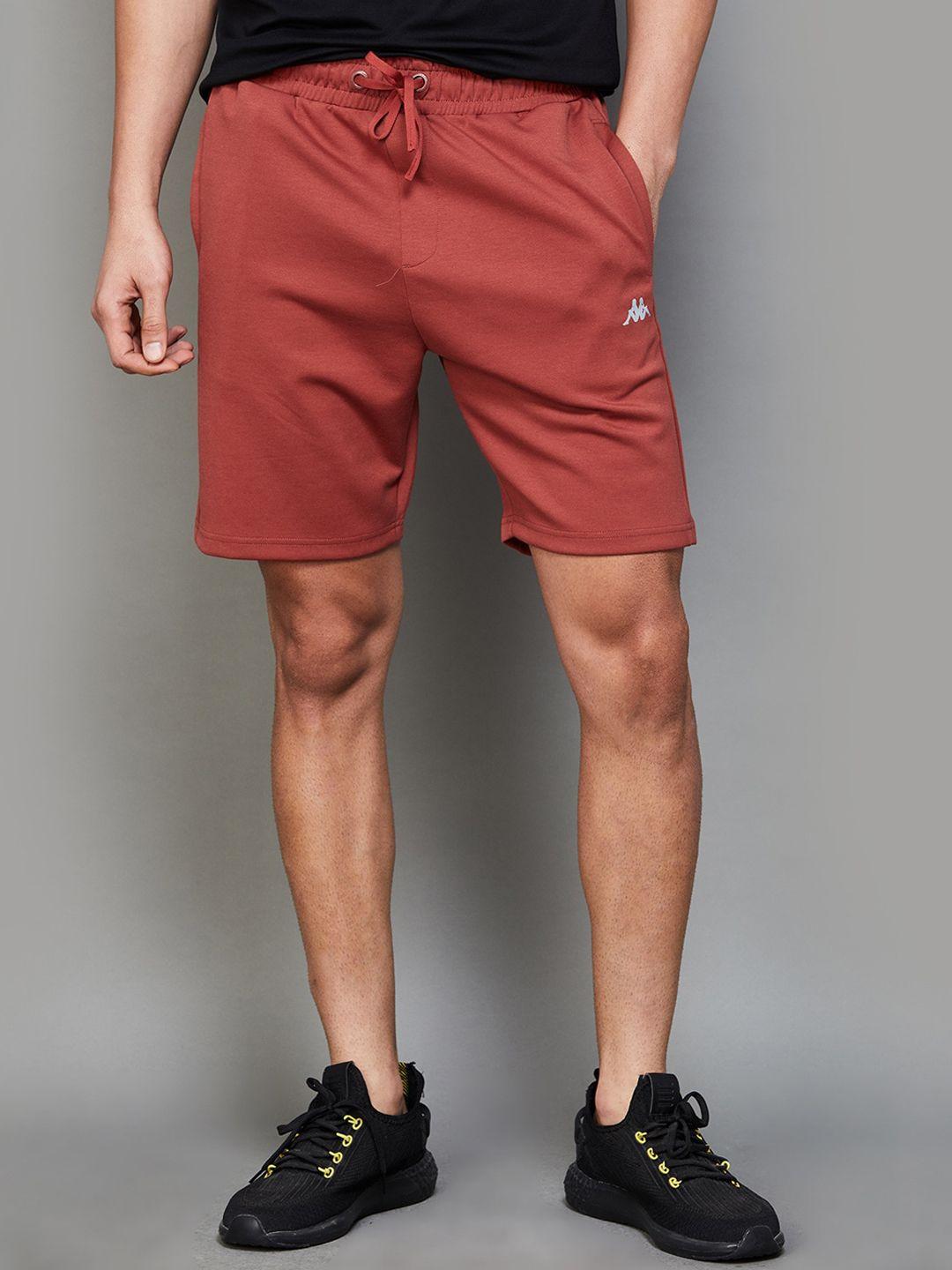 kappa men mid rise above knee length shorts