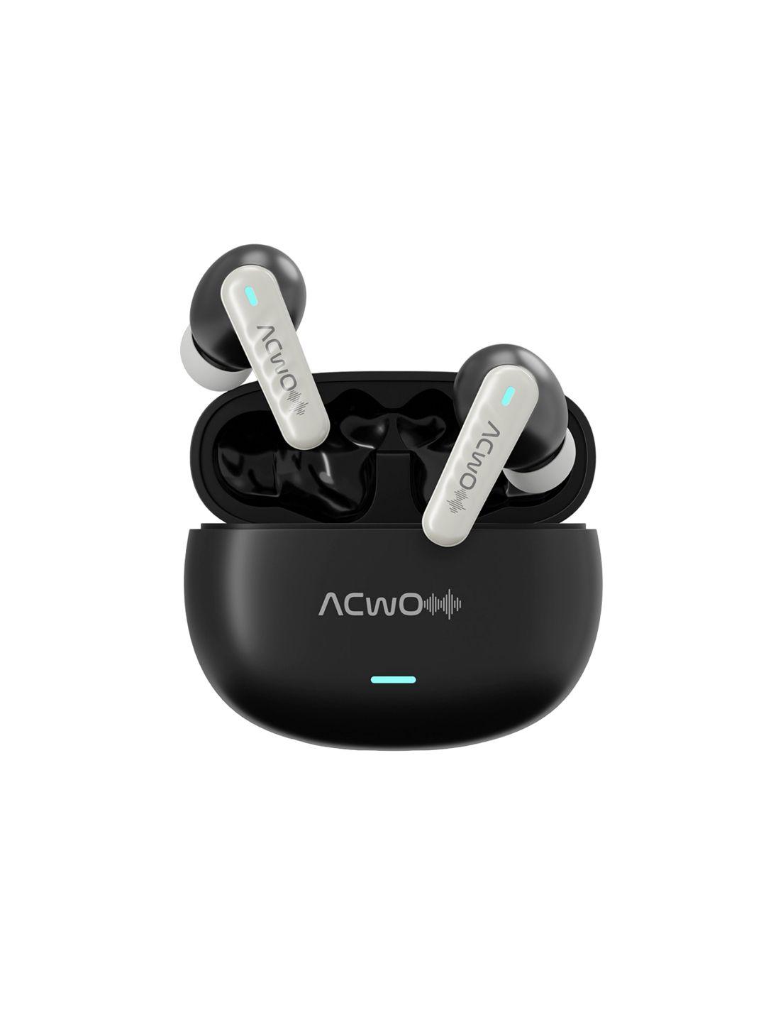 acwo  black dwots 727 anc tws earbuds