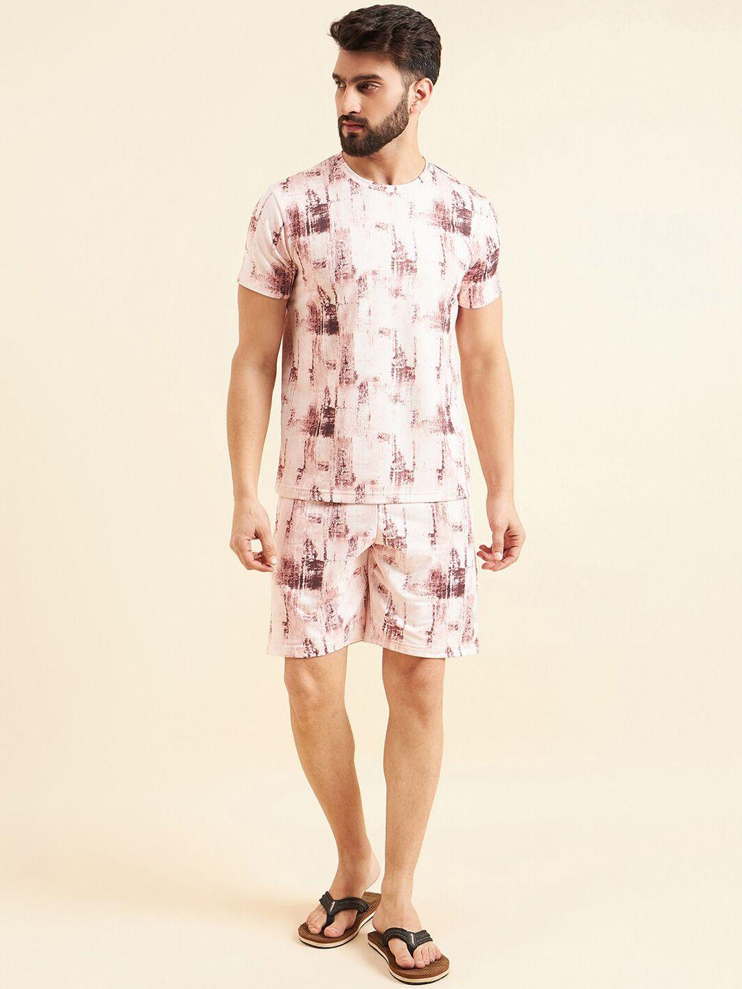 sweet dreams men printed night suit